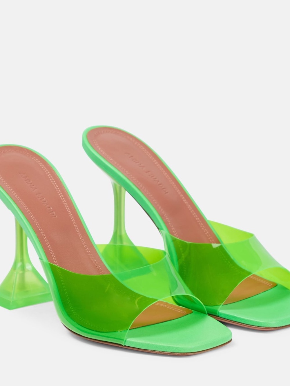Amina Muaddi
Lupita PVC mules
